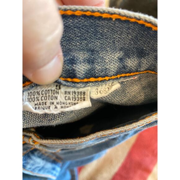 Vintage 70's/80's Pentimento Jeans Straight Design Pocket High Rise Size 5 Small - Picture 5 of 5